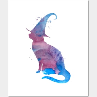 Witch Cat Posters and Art